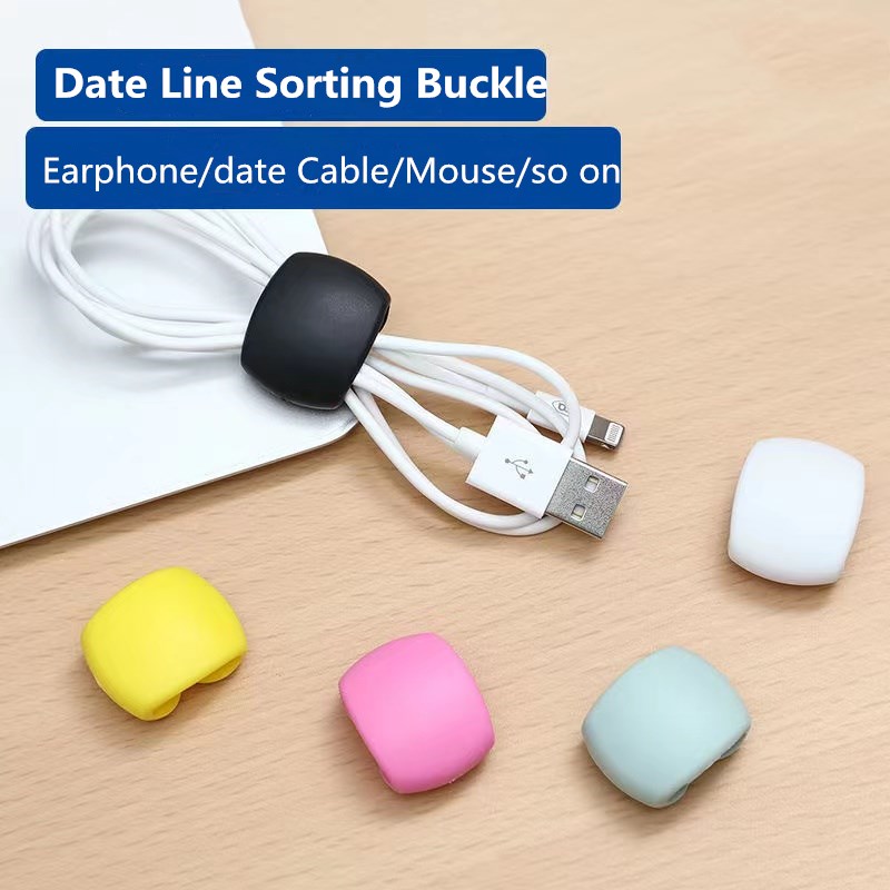 Cable Lock Flexible - سيليكون منظم الكابلات كابل يو اس