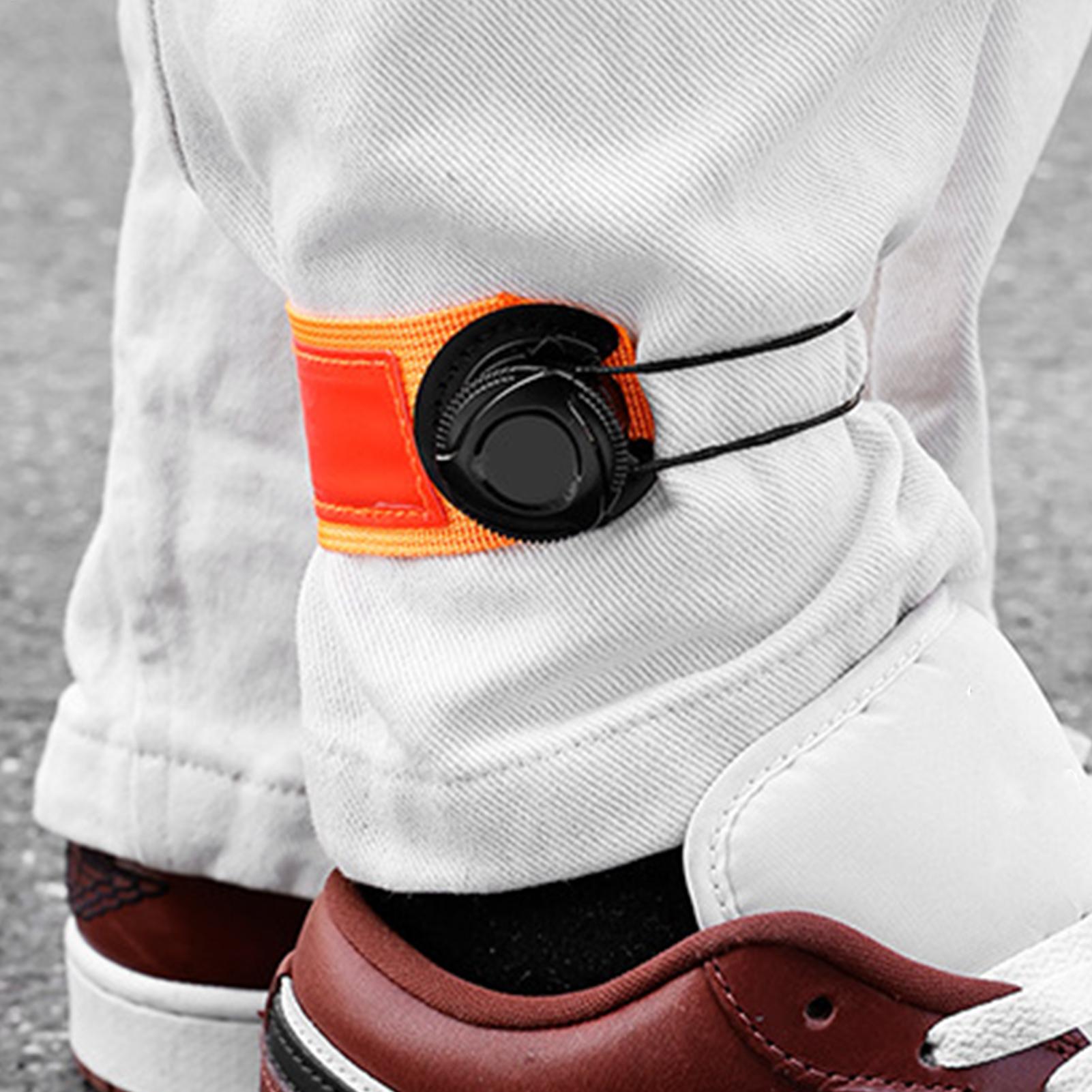 Cycling Commute Pants - حزام بنطلون للدراجات عاكس للضوء، شريط