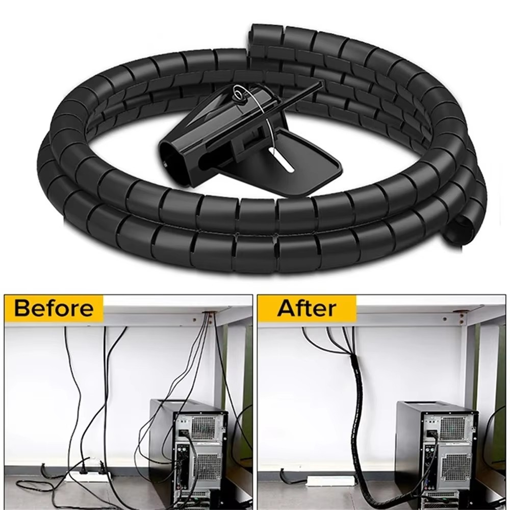 Cable Lock Flexible - منظم كابلات حلزوني مرن بطول 2