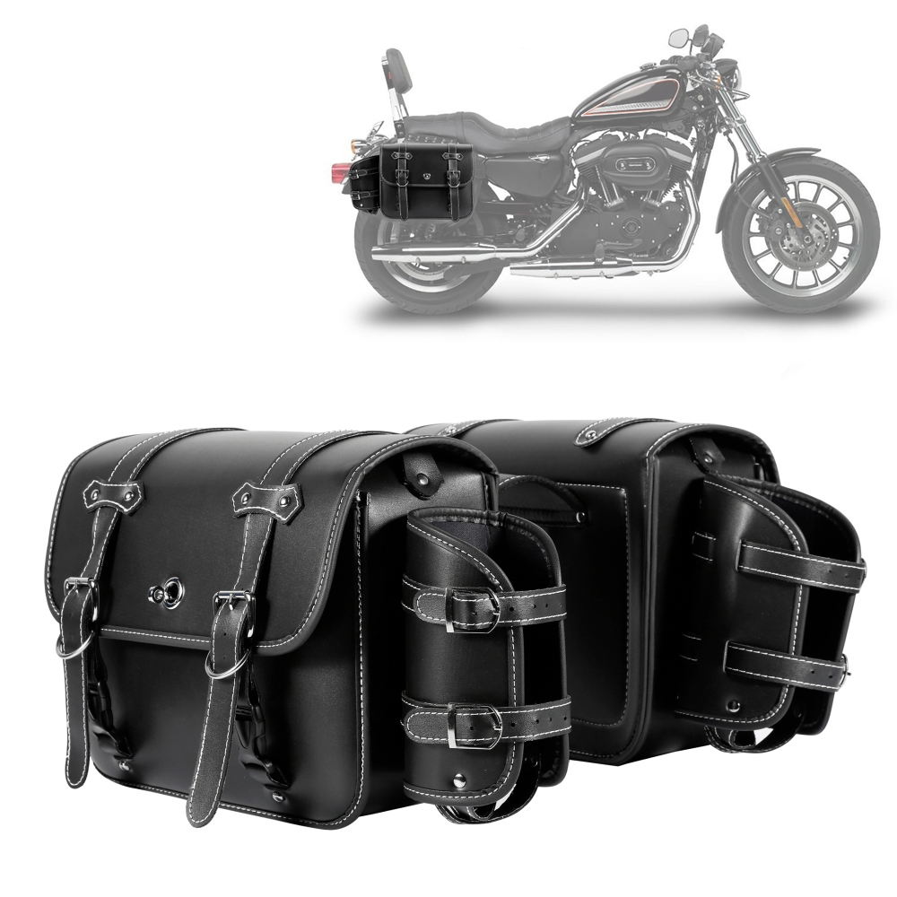 Panniers Waterproof Rear - حقائب جانبية للدراجات النارية مع حامل