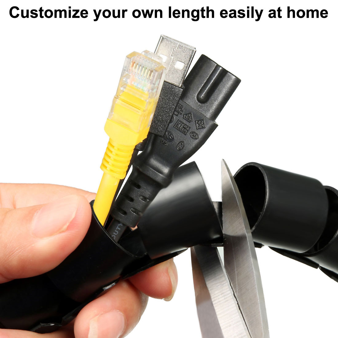 منظم الكابلات الحلزونية المرنة - مراجعة Cable Lock Flexible وسعره