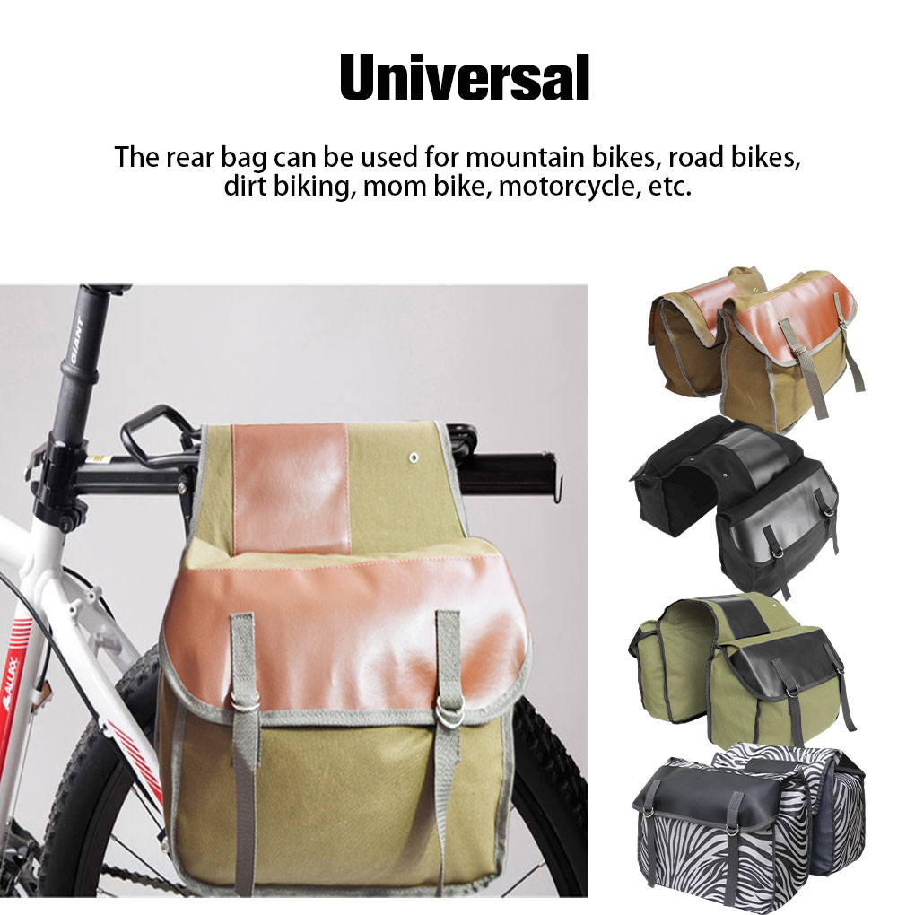 حقيبة خلفية للدراجة سعة 30 لتر - مراجعة Panniers Waterproof Rear وسعره