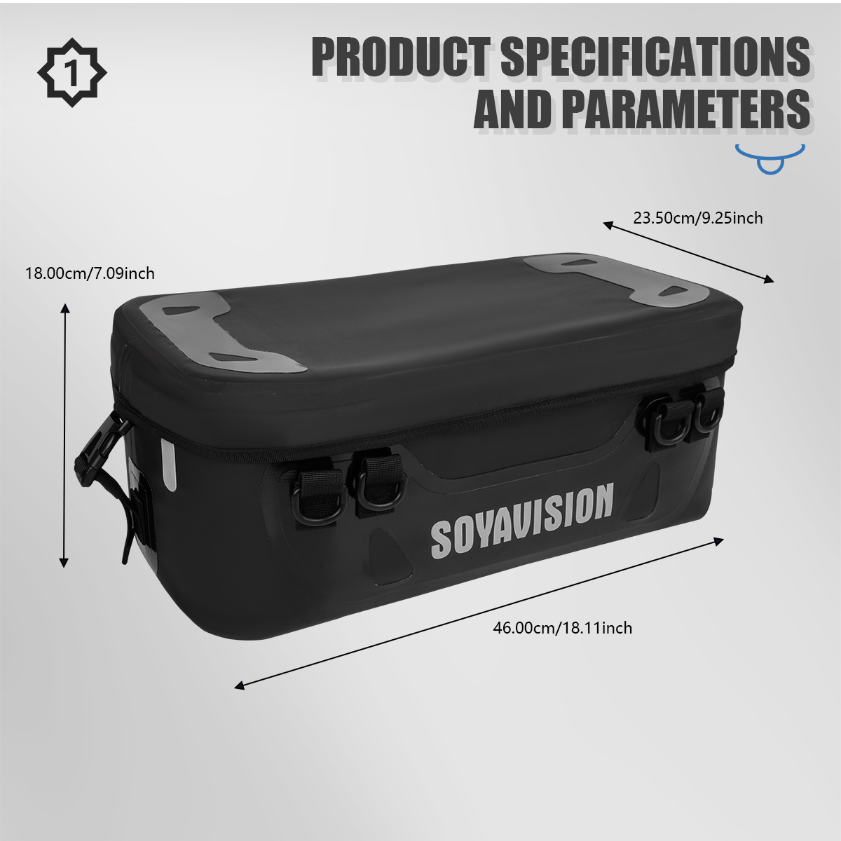حقيبة جانبية للدراجات النارية  - مراجعة Panniers Waterproof Rear وسعره