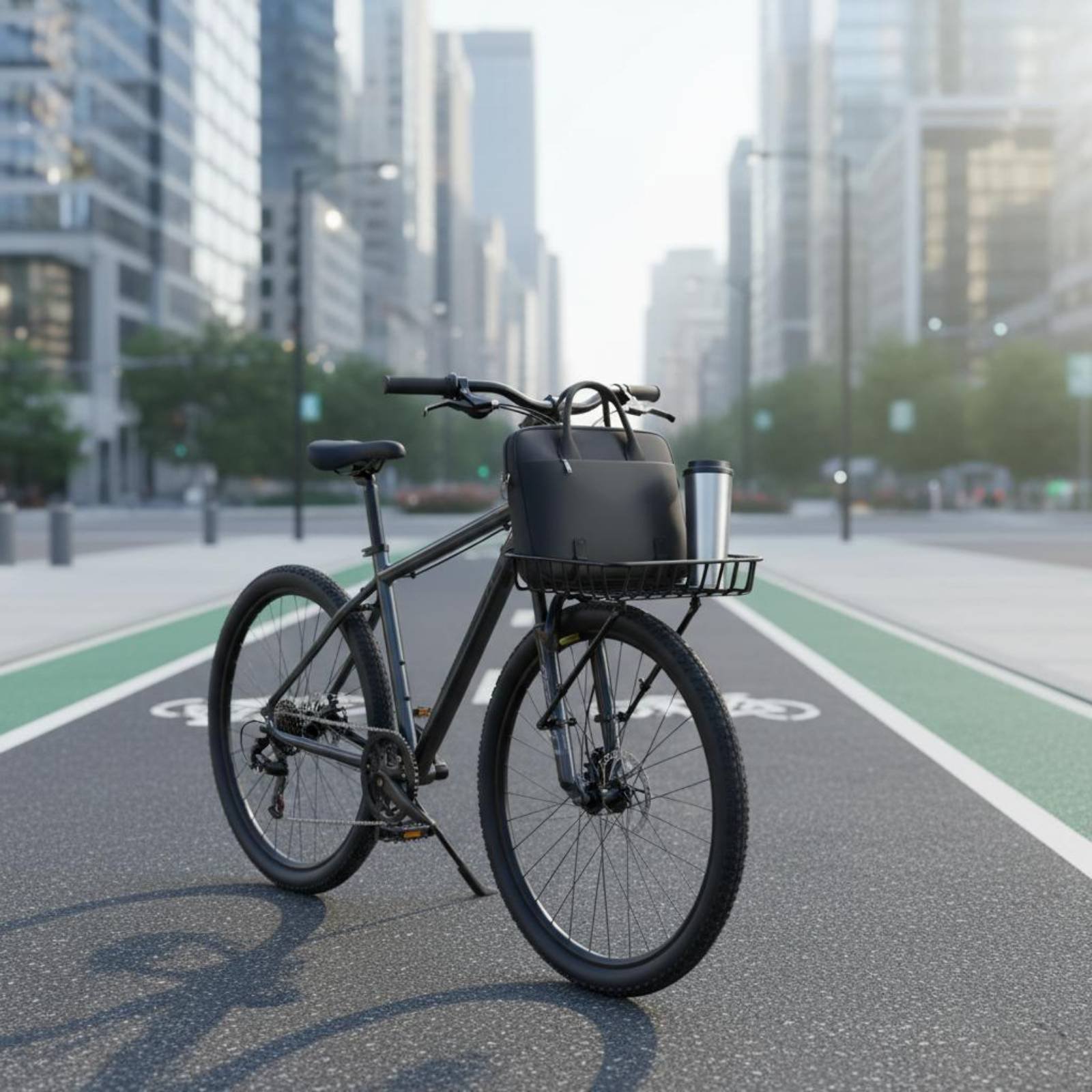 سلة أمامية من الألومنيوم خفيفة - مراجعة Cycling Commuting وسعره