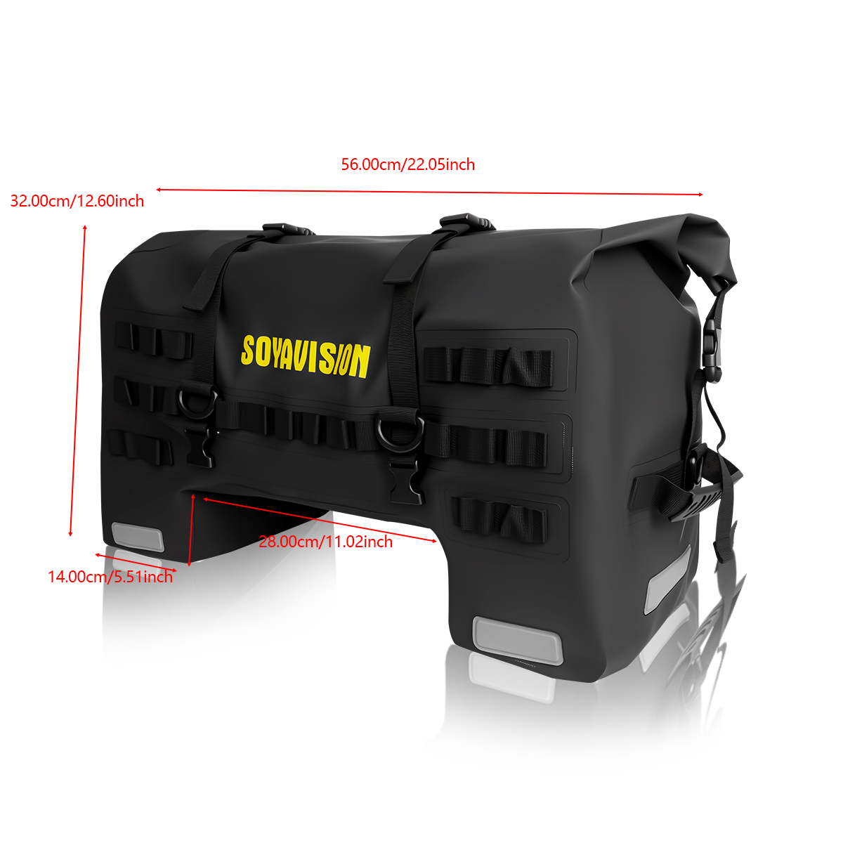 مقاوم للماء دراجة نارية حقيبة  - مراجعة Panniers Waterproof Rear وسعره