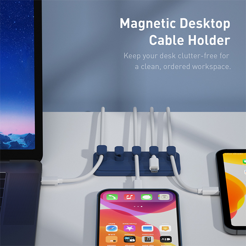 منظم الكابلات المغناطيسي، حامل - مراجعة Cable Lock Flexible وسعره