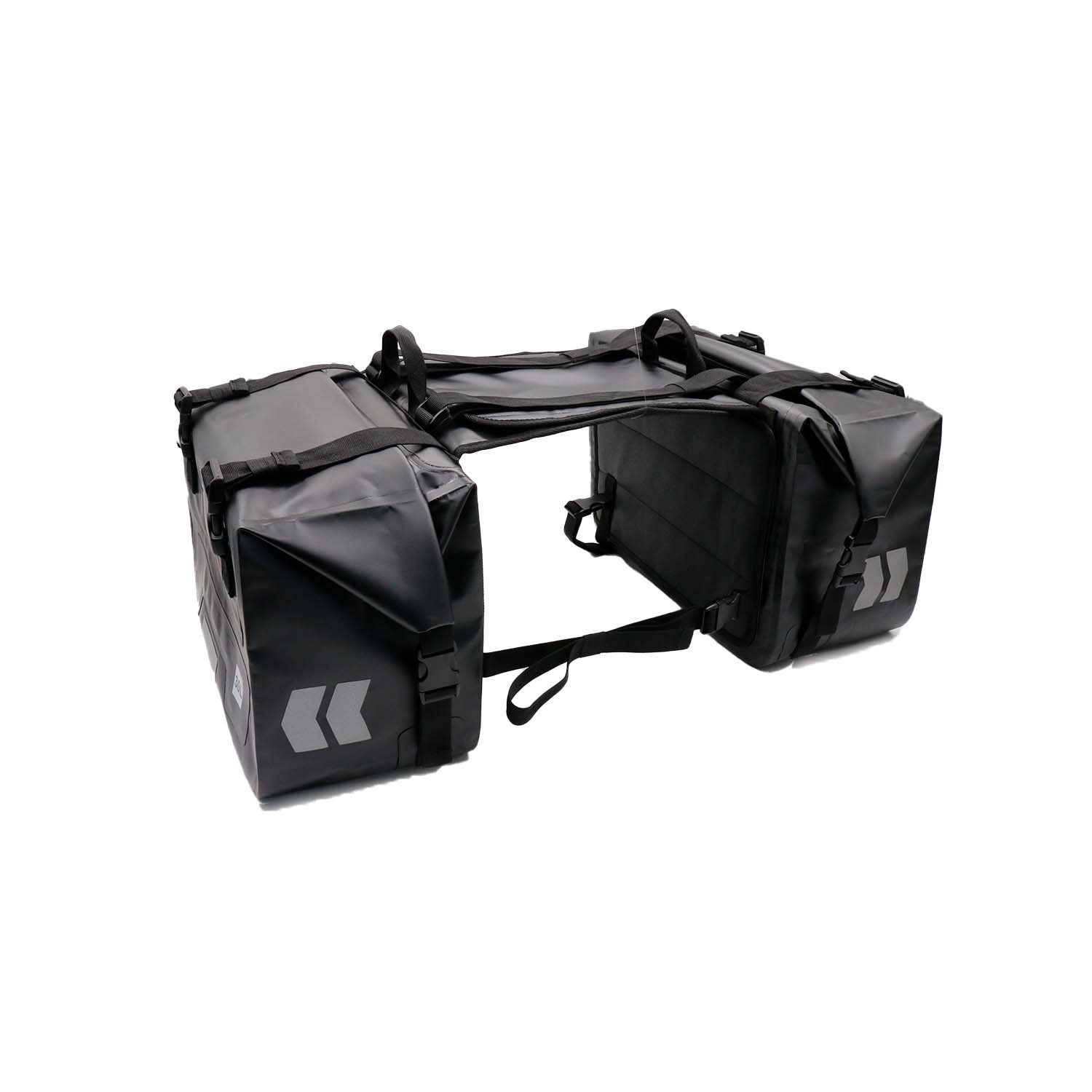 حقائب دراجات نارية مقاومة للما - مراجعة Panniers Waterproof Rear وسعره
