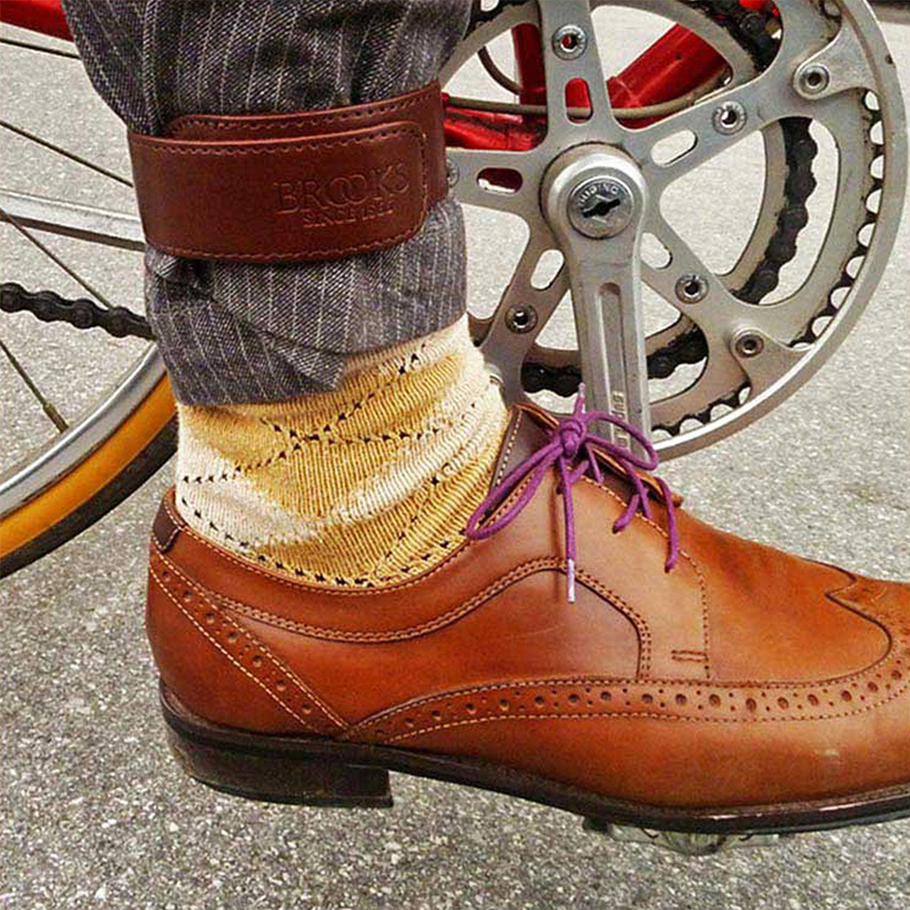 بروكس ركاب الدراجات الساق حزام - مراجعة Cycling Commute Pants وسعره