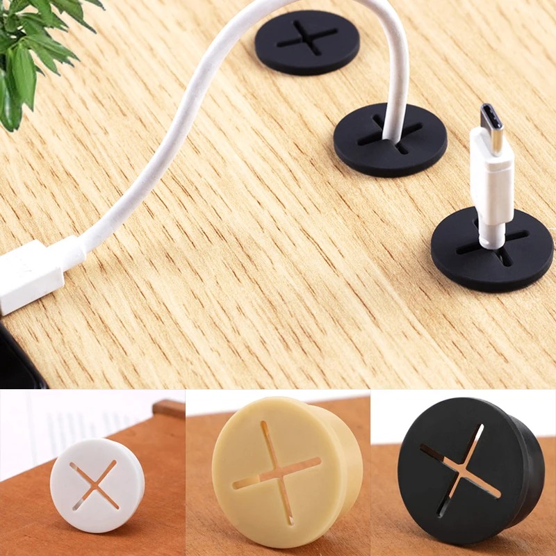 5 قطعة المطاط المرن جولة كابل  - مراجعة Cable Lock Flexible وسعره