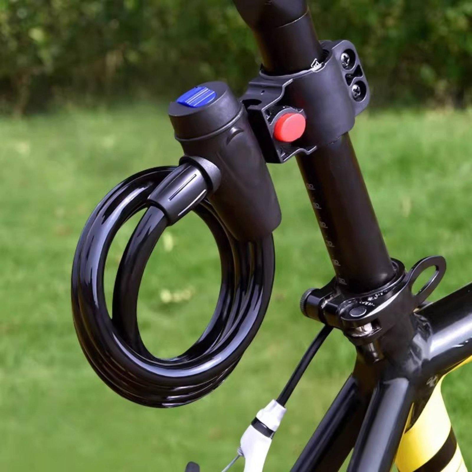 قفل دراجة مضاد للسرقة من الفول - مراجعة Cable Lock Flexible وسعره