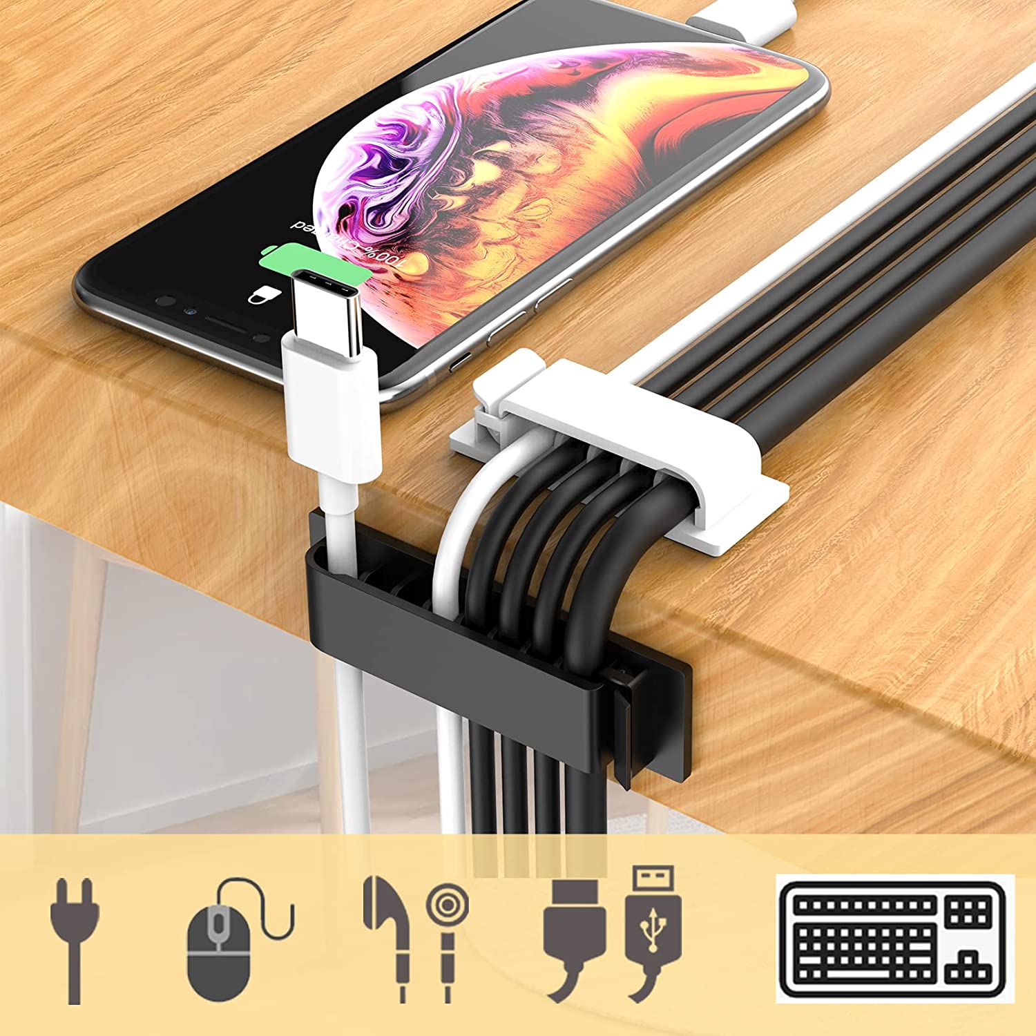 منظم الكابلات، حامل الأسلاك، م - مراجعة Cable Lock Flexible وسعره